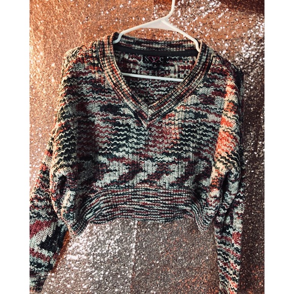 Cotton woven sweater . Size S - Picture 2 of 3